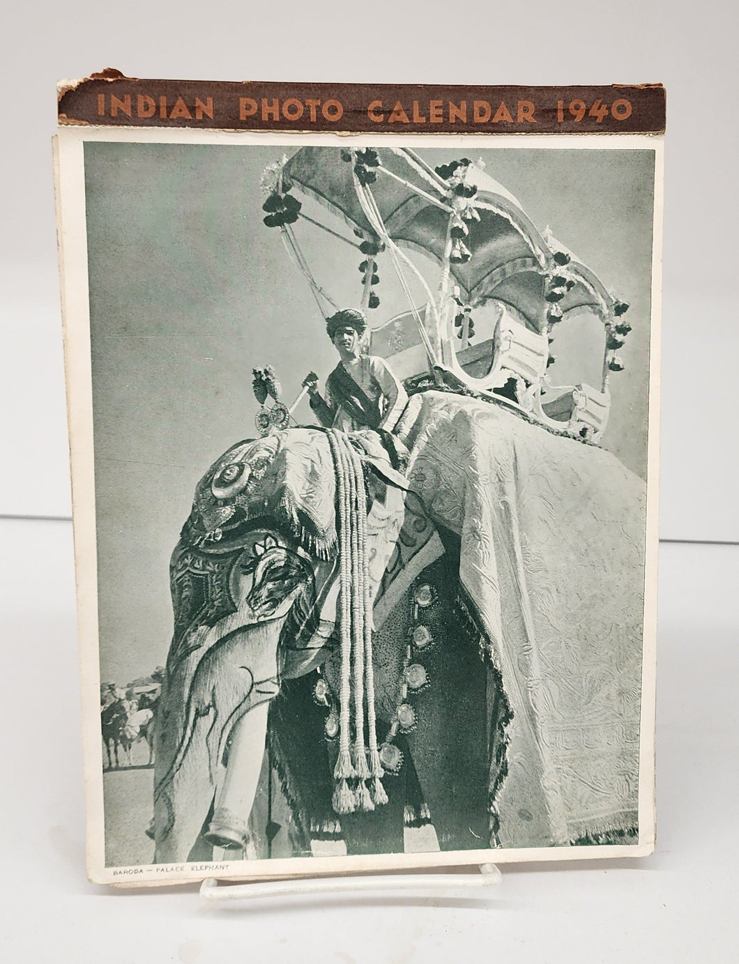 Indian Photo Calendar 1940