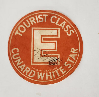 Luggage label from Cunard White Star