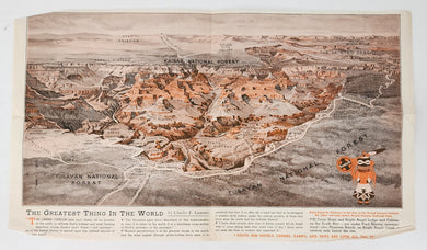Map of the Grand Canyon area
