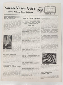 Yosemite Visitors' Guide