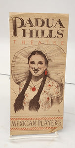 Padua Hills Theatre Mexican Players flyer