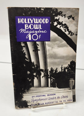 Hollywood Bowl Magazine, 6th week, 1938
