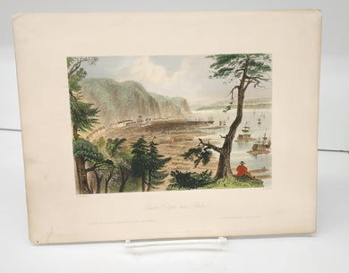 Timber Depot near Quebec