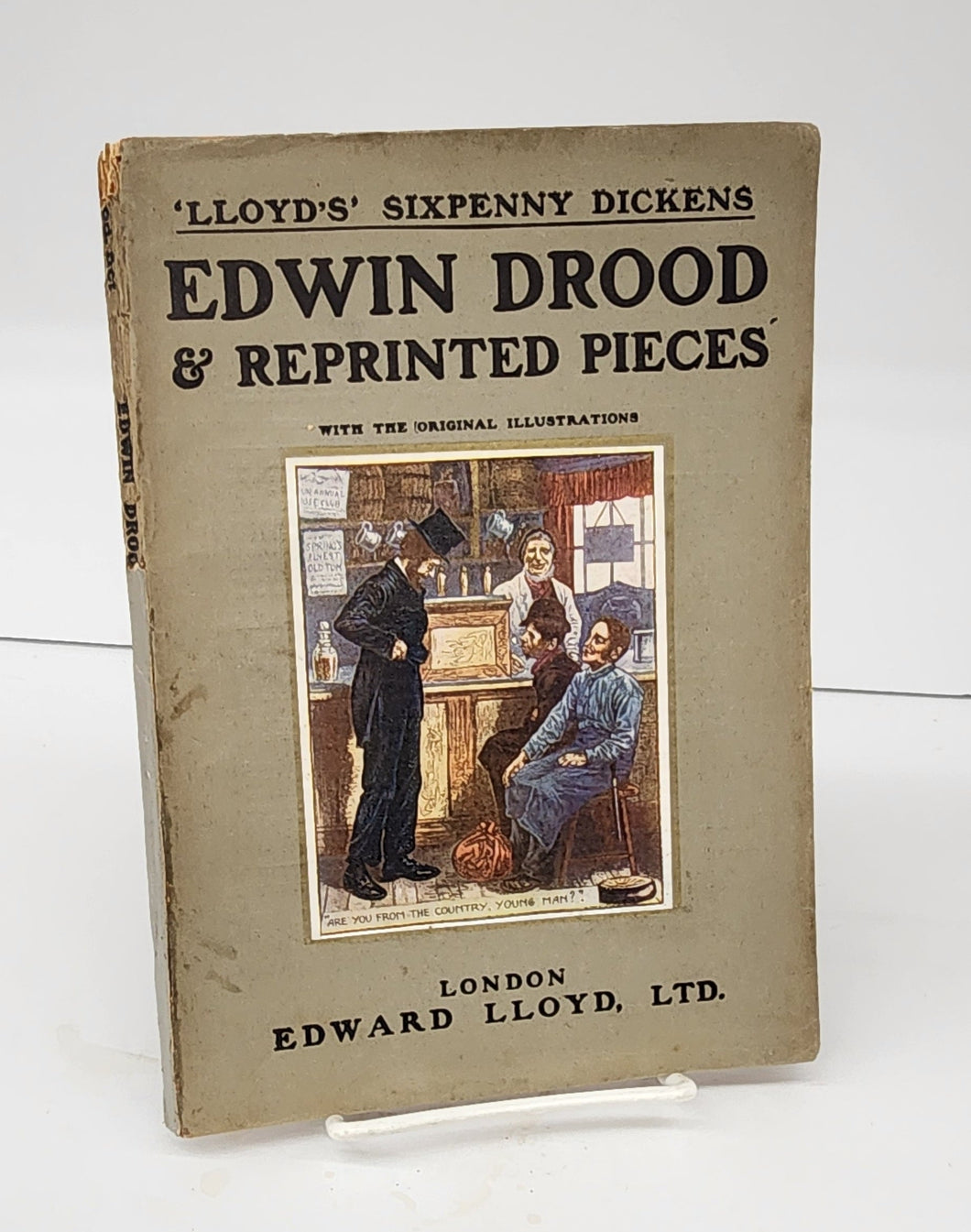 Edwin Drood & Reprinted Pieces With the Original Illustrations