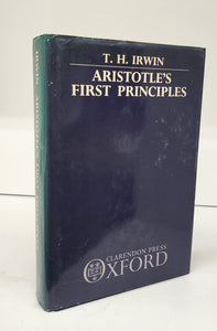 Aristotle's First Principles