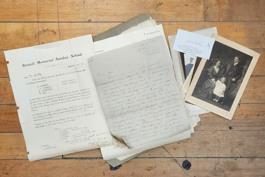 Photographs and family archives of James and Else Colley