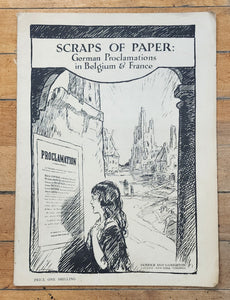 Scraps of Paper: German Proclamations in Belgium and France