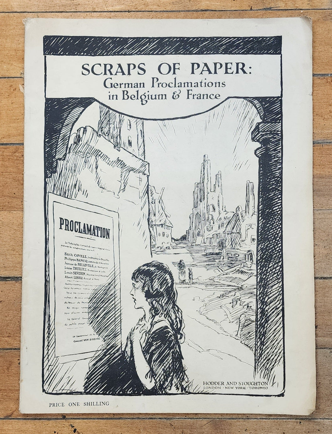 Scraps of Paper: German Proclamations in Belgium and France