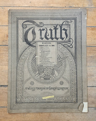 Truth, Sept. 20, 1884