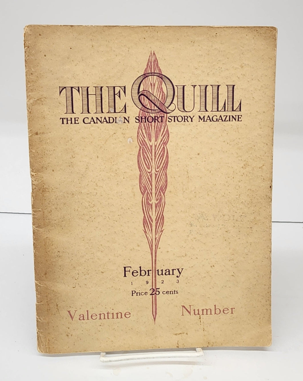 The Quill: The Canadian Short Story Magazine, February 1923