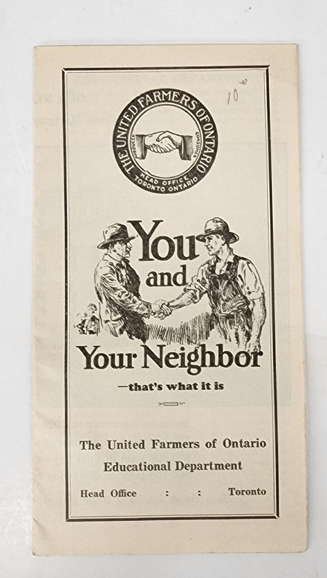 You and Your Neighbor