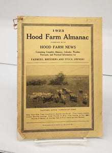 1923 Hood Farm Almanac Combined With Hood Farm News