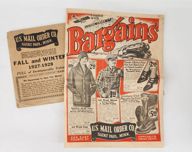 U.S. Mail Order Co. catalogue 1927-1928