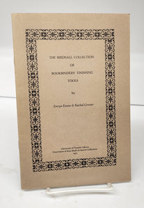 The Birdsall Collection of Bookbinders' Finishing Tools