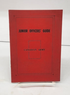Canadian Army Junior Officers' Guide