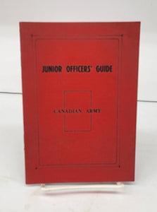 Canadian Army Junior Officers' Guide