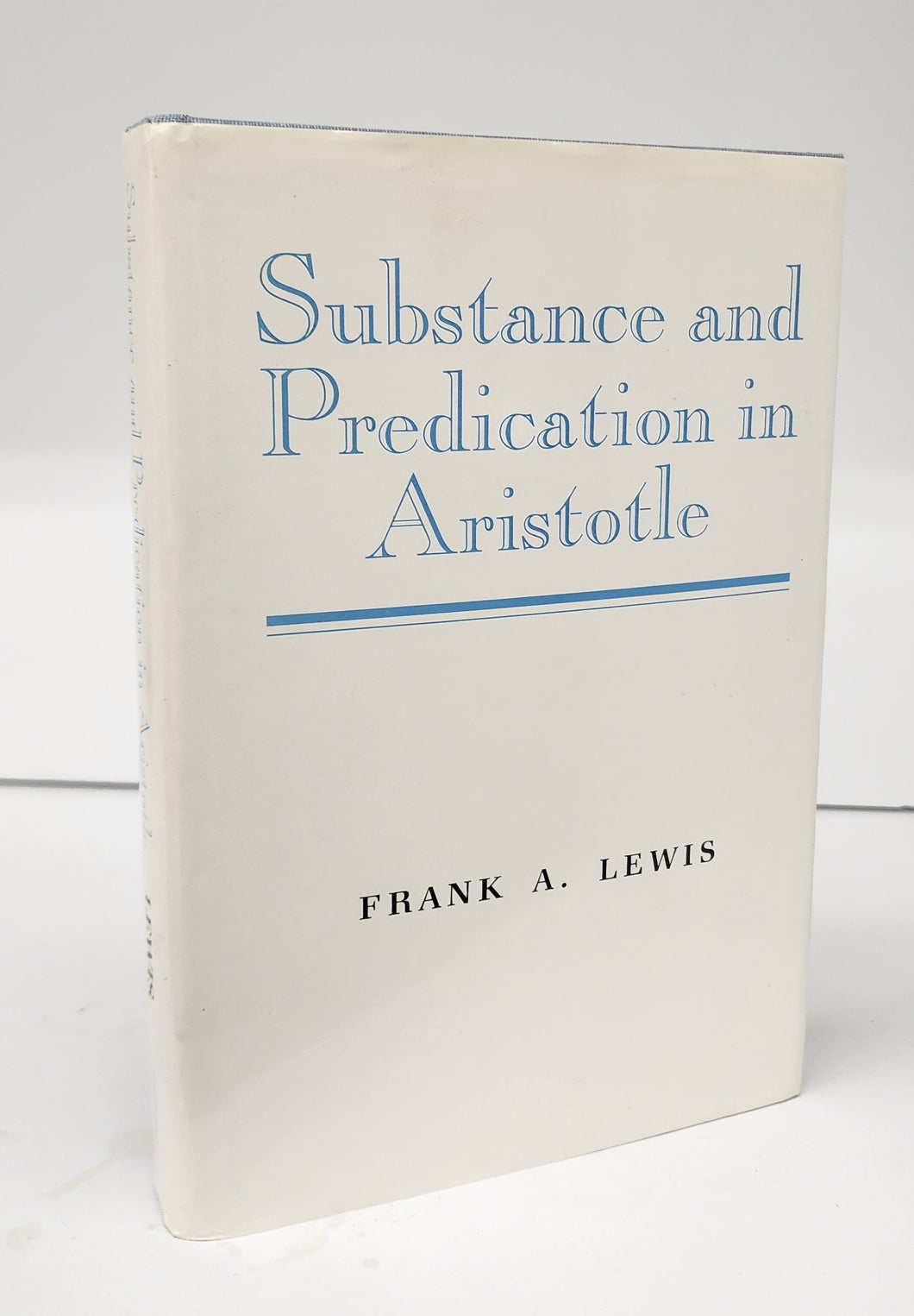 Substance and Predication in Aristotle