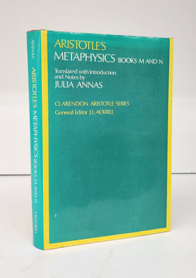 Aristotle's Metaphysics Books M and N