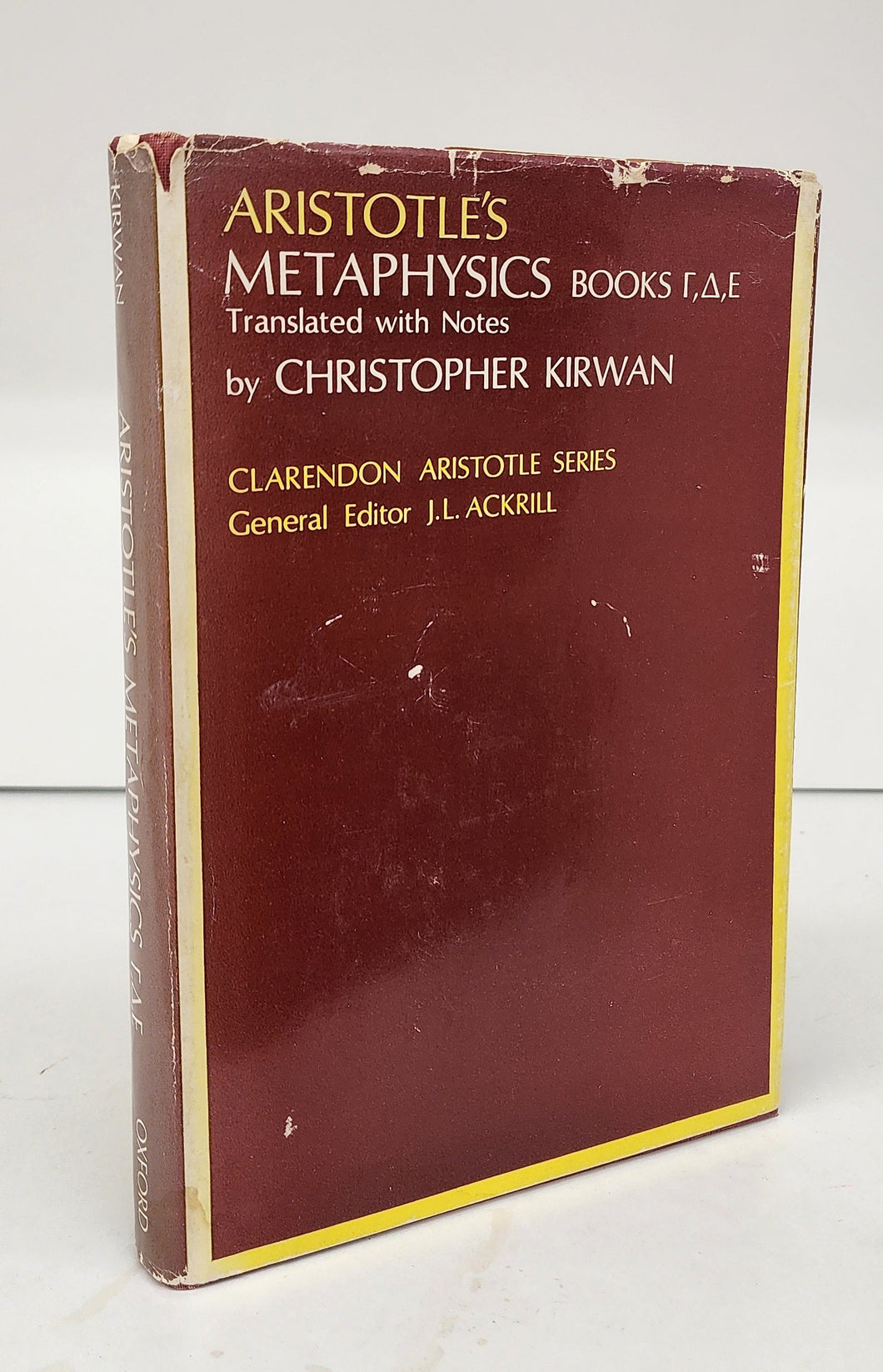 Aristotle's Metaphysics Books   ,    and E