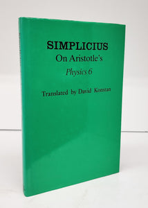 Simplicius On Aristotle's Physics 6