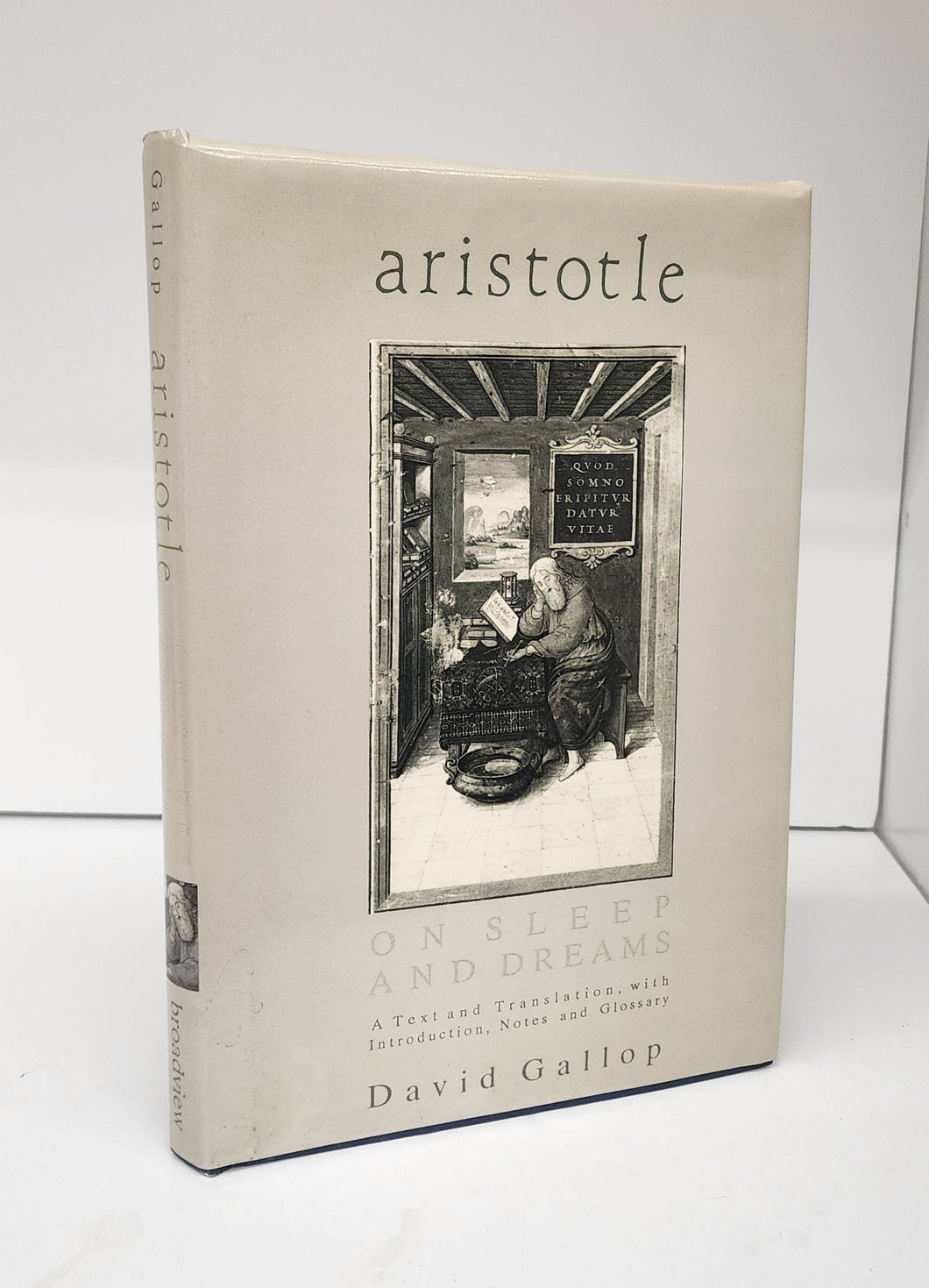 Aristotle: On Sleep and Dreams. A Text and Translation, with Introduction, Notes and Glossary