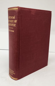 Crescas' Critique of Aristotle: Problems of Aristotle's Physics in Jewish and Arabic Philosophy