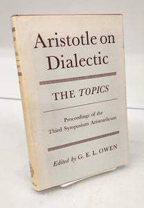 Aristotle on Dialectic: The Topics