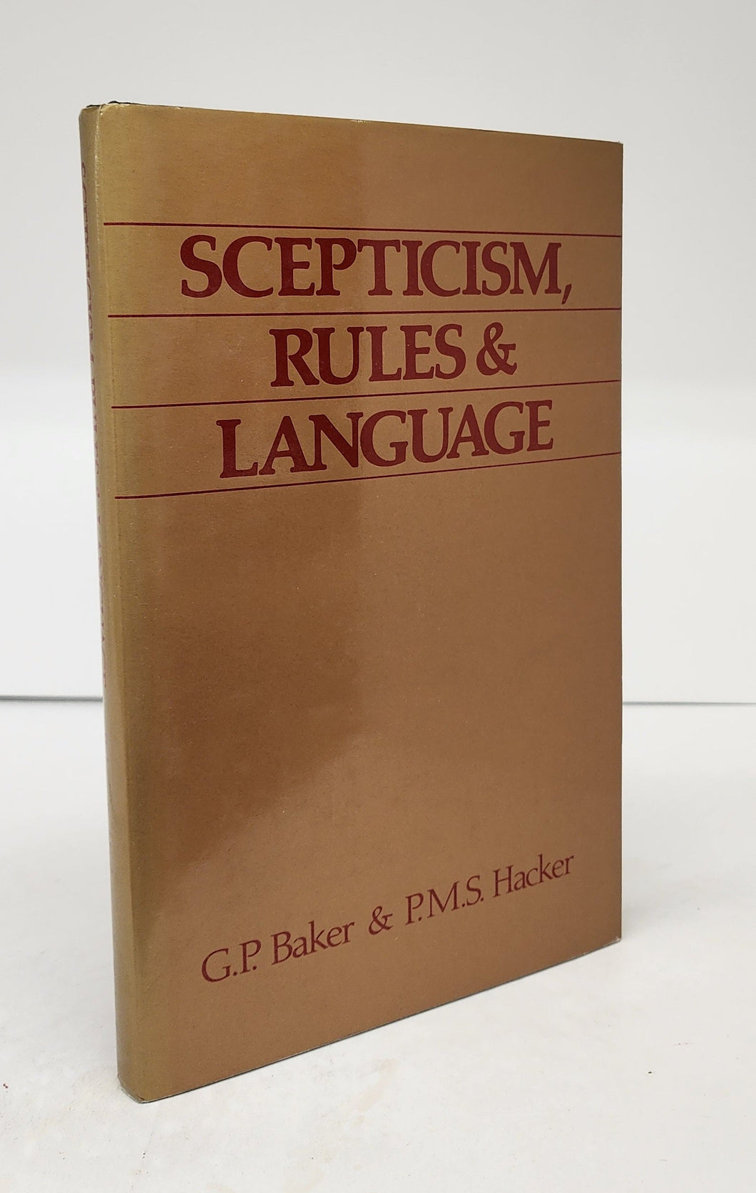 Scepticism, Rules & Language