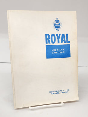 Royal Live Stock Catalogue, 1970