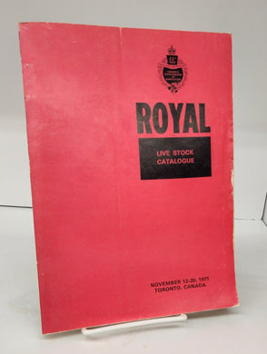 Royal Live Stock Catalogue, 1971