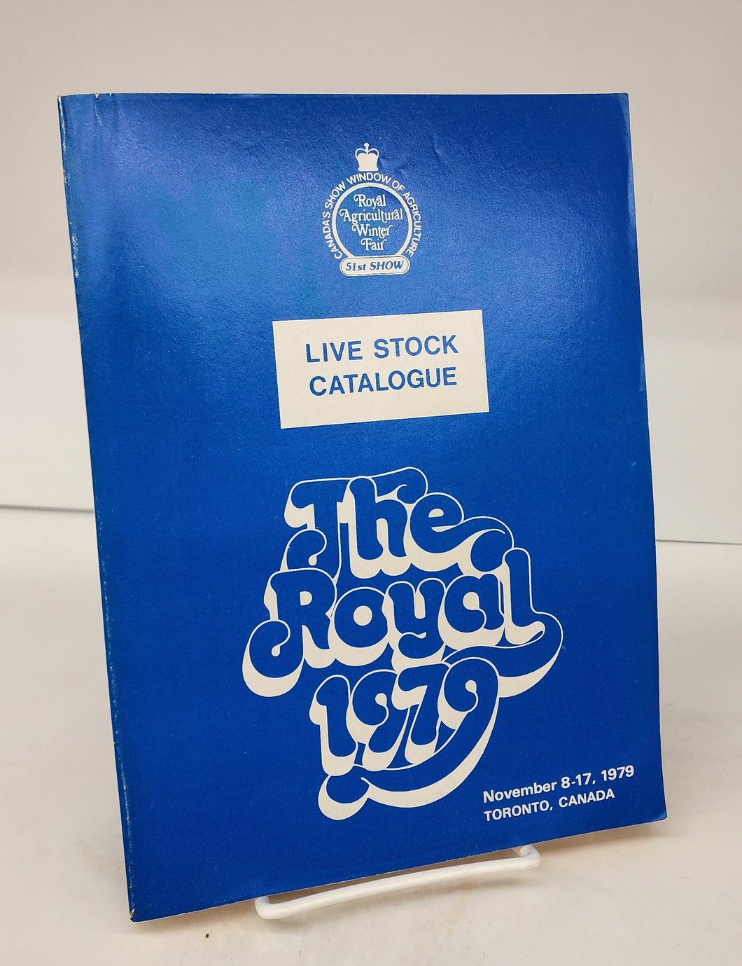 Royal Live Stock Catalogue, 1979