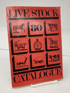 Royal Live Stock Catalogue, 1980