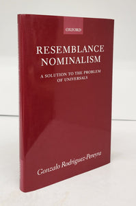 Resemblance Nominalism: A Solution to the Problem of Universals