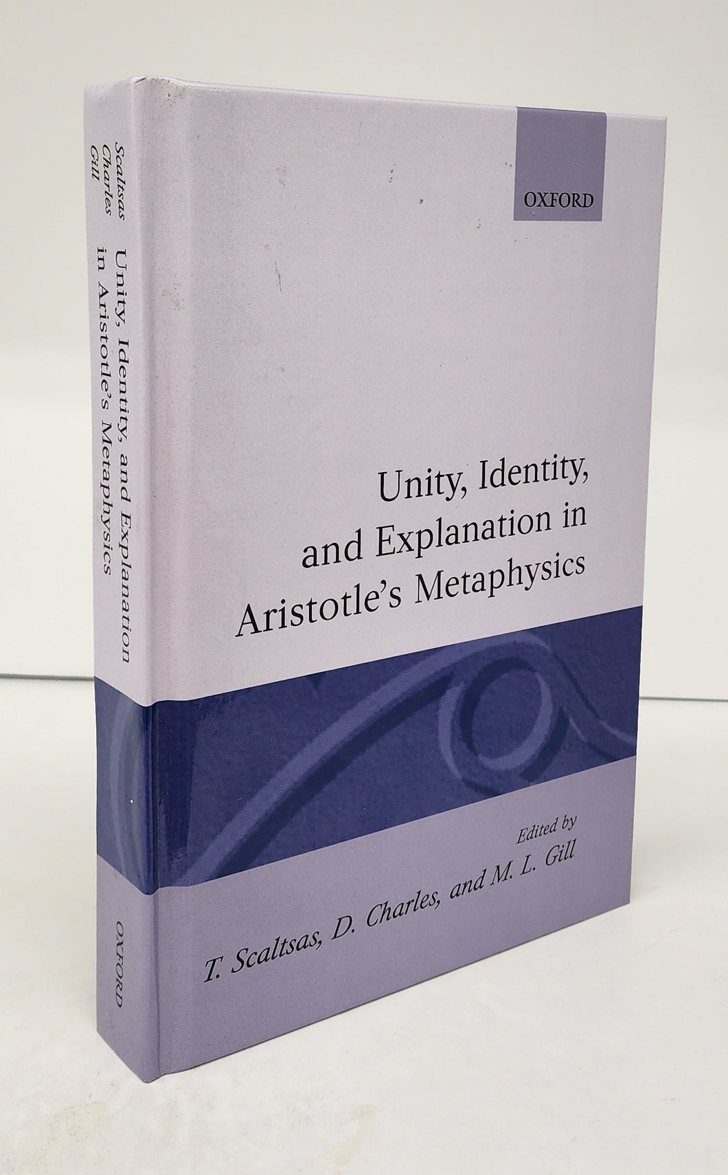 Unity, Identity, and Explanation in Aristotle's Metaphysics