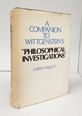 A Companion to Wittgenstein's "Philosophical Investigations"