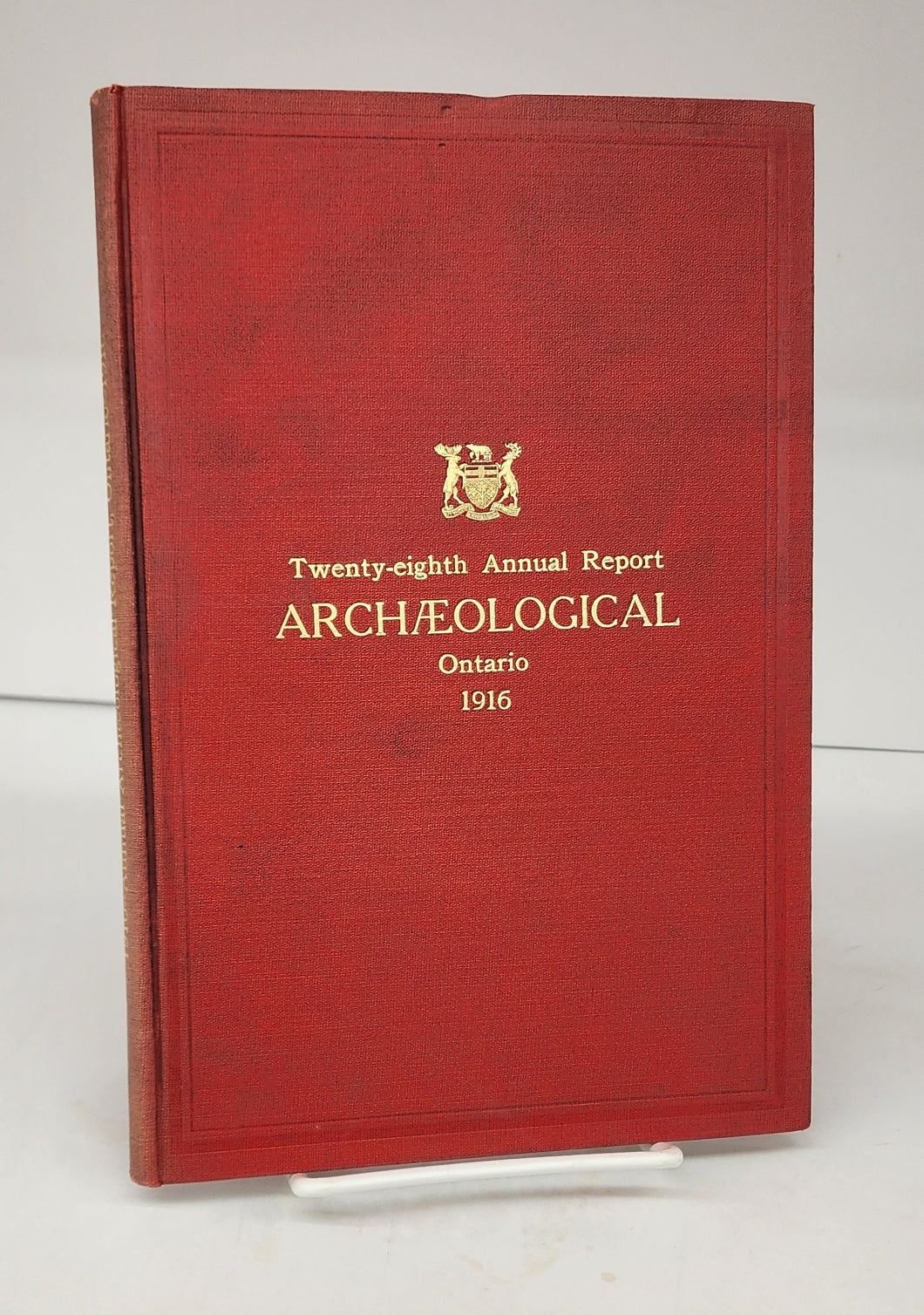 Twenty-eighth Annual Archaeological Report, 1916