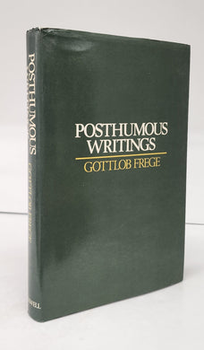 Gottlob Frege: Posthumous Writings