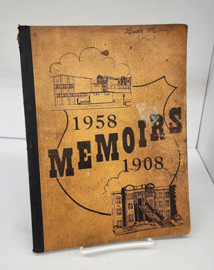 Memoirs 1958 (yearbook)