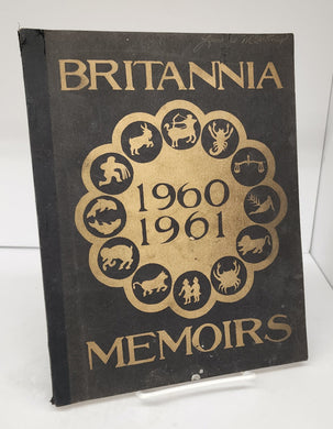 Britannia Memoirs 1960-1961 (yearbook)