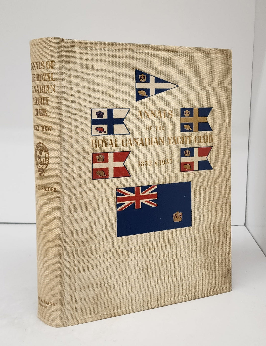 Annals of the Royal Canadian Yacht Club 1852-1937