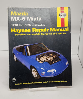 Mazda MX-5 Miata 1990 thru 1997