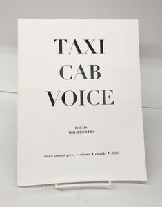 Taxi Cab Voice: Poems