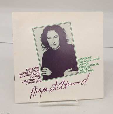 Margaret Atwood: Winner of the Welsh Arts Council International Writer's Prize, 1982