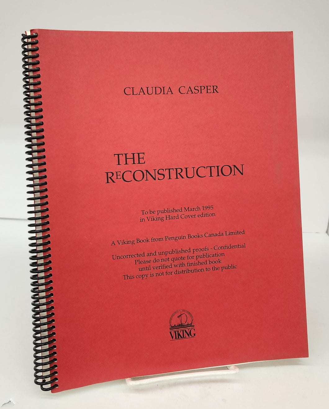 The Reconstruction