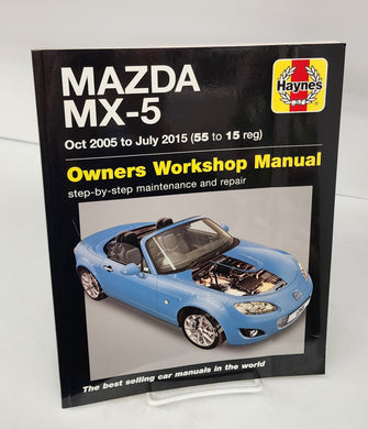 Mazda MX-5: Oct 2005 to July 2015 (55 to 15 reg)