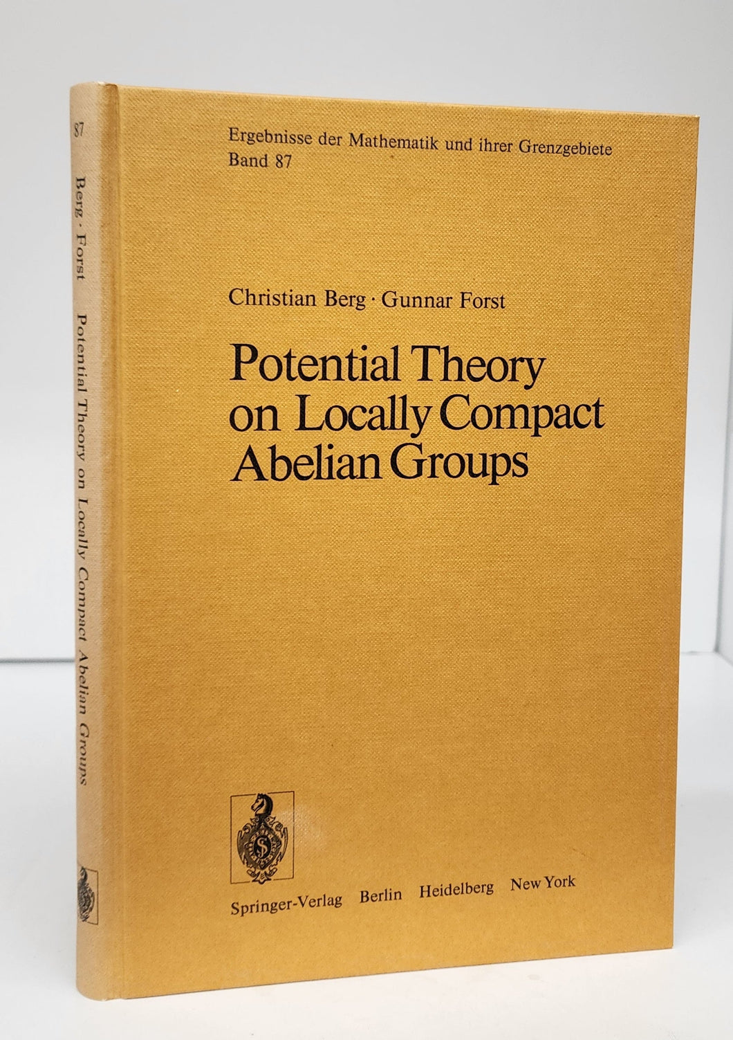 Potenial Theory on Locally Compact Abelian Groups
