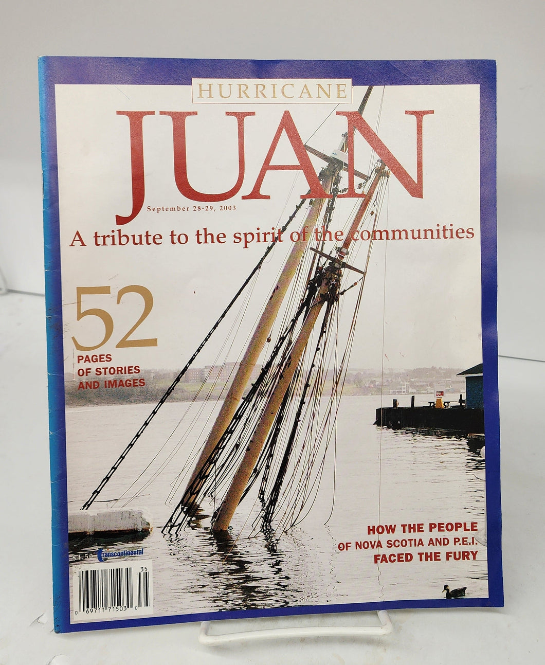 Hurricane Juan: A tribute to the spirit of the communities