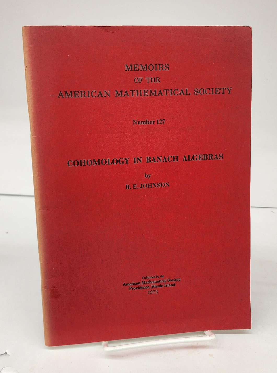 Cohomology in Banach Algebras