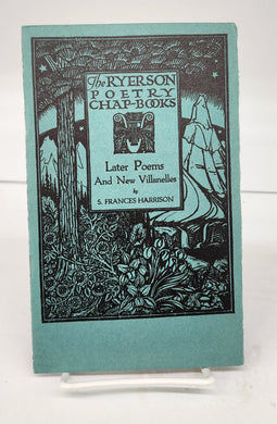 Later Poems And New Villanelles