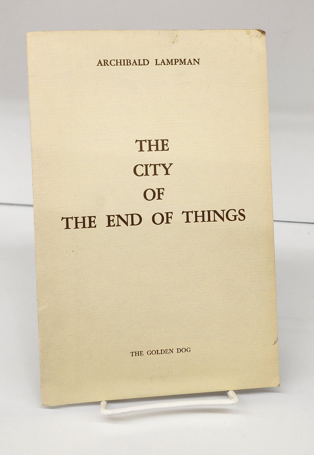 The City of the End of Things